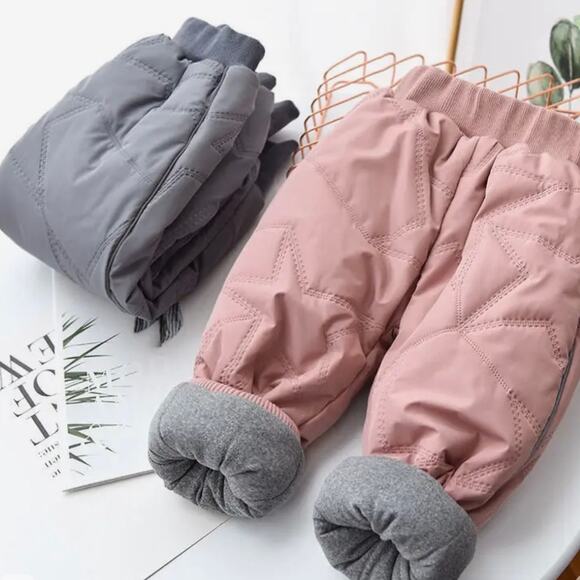 New warm kid’s snow pants size 5 - Picture 4 of 9